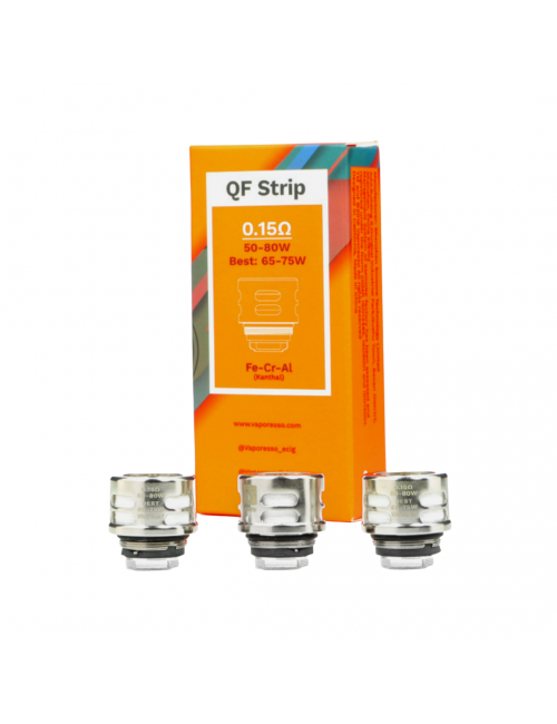 Résistances QF SKRR Vaporesso Strip 0,15 Ohm