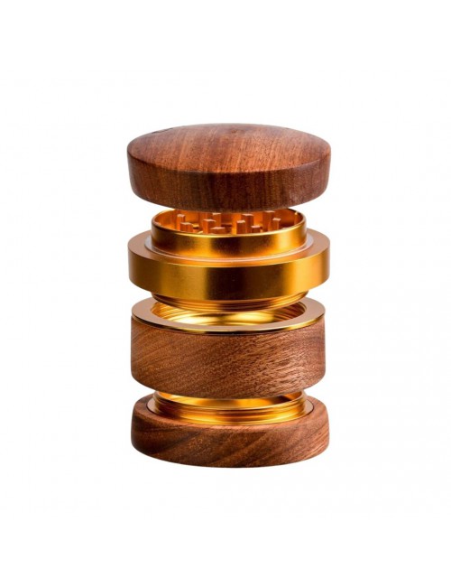 Grinder Champ High Wooden Gold