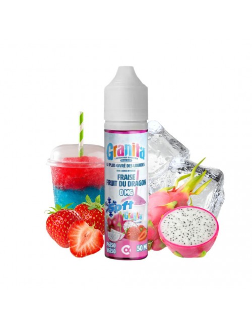 Alfaliquid Granita Soft Fraise Fruit du Dragon 50ml