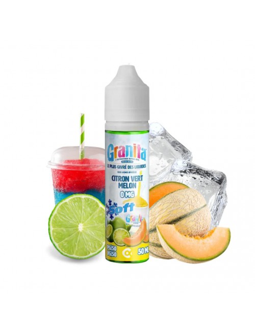 Alfaliquid Granita Soft Citron Vert Melon 50ml