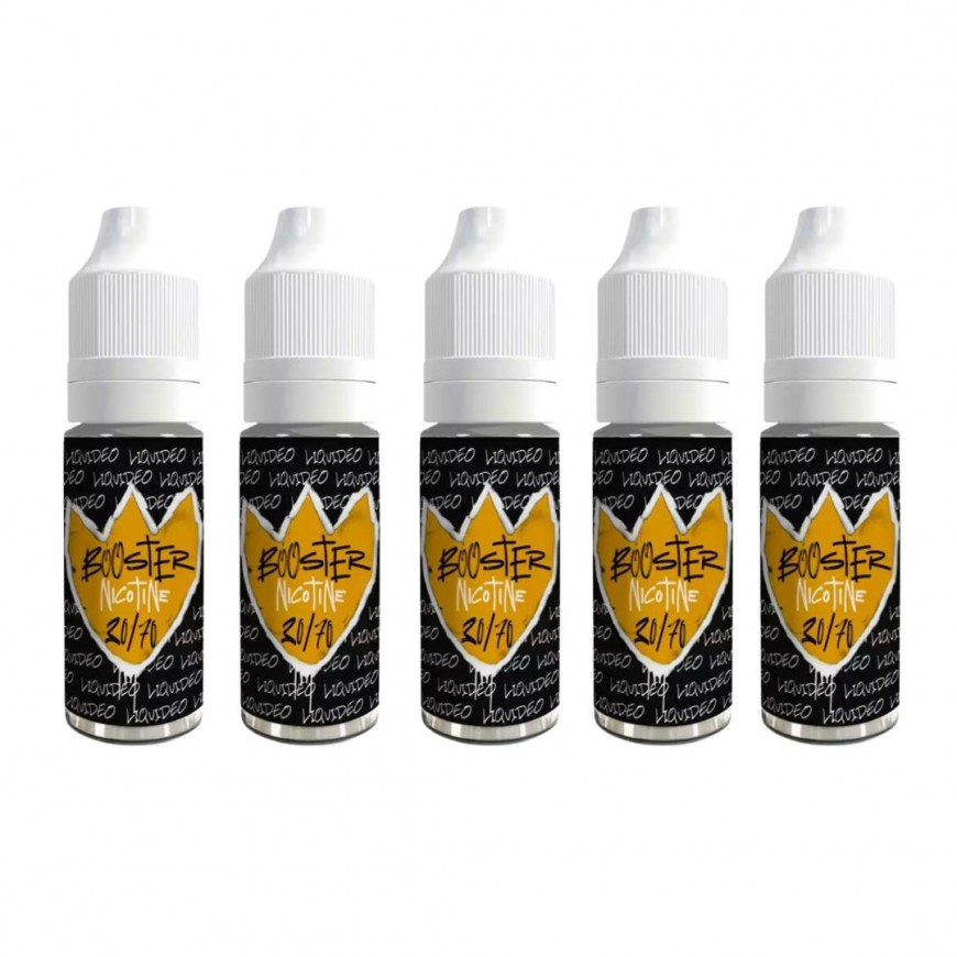 Liquideo Booster de Nicotine 30/70 x5