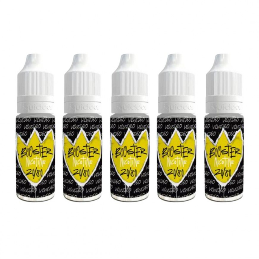 Liquideo Booster de Nicotine 20/80 x5