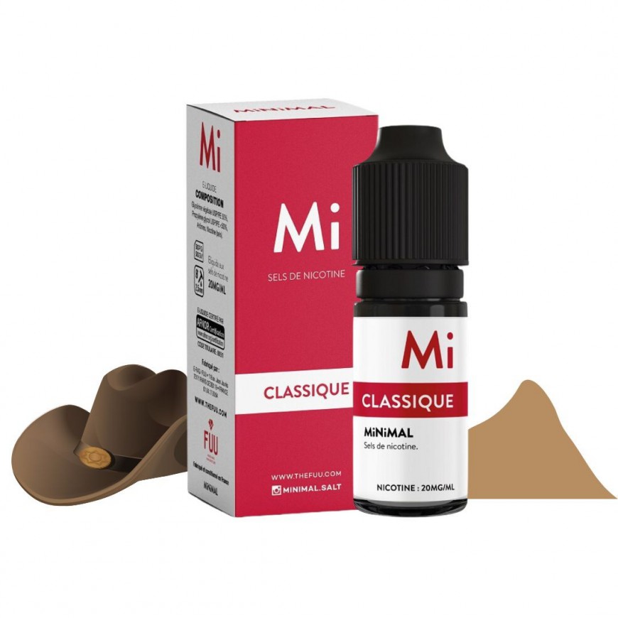 Fuu Sels de Nicotine Minimal Classique 10ml