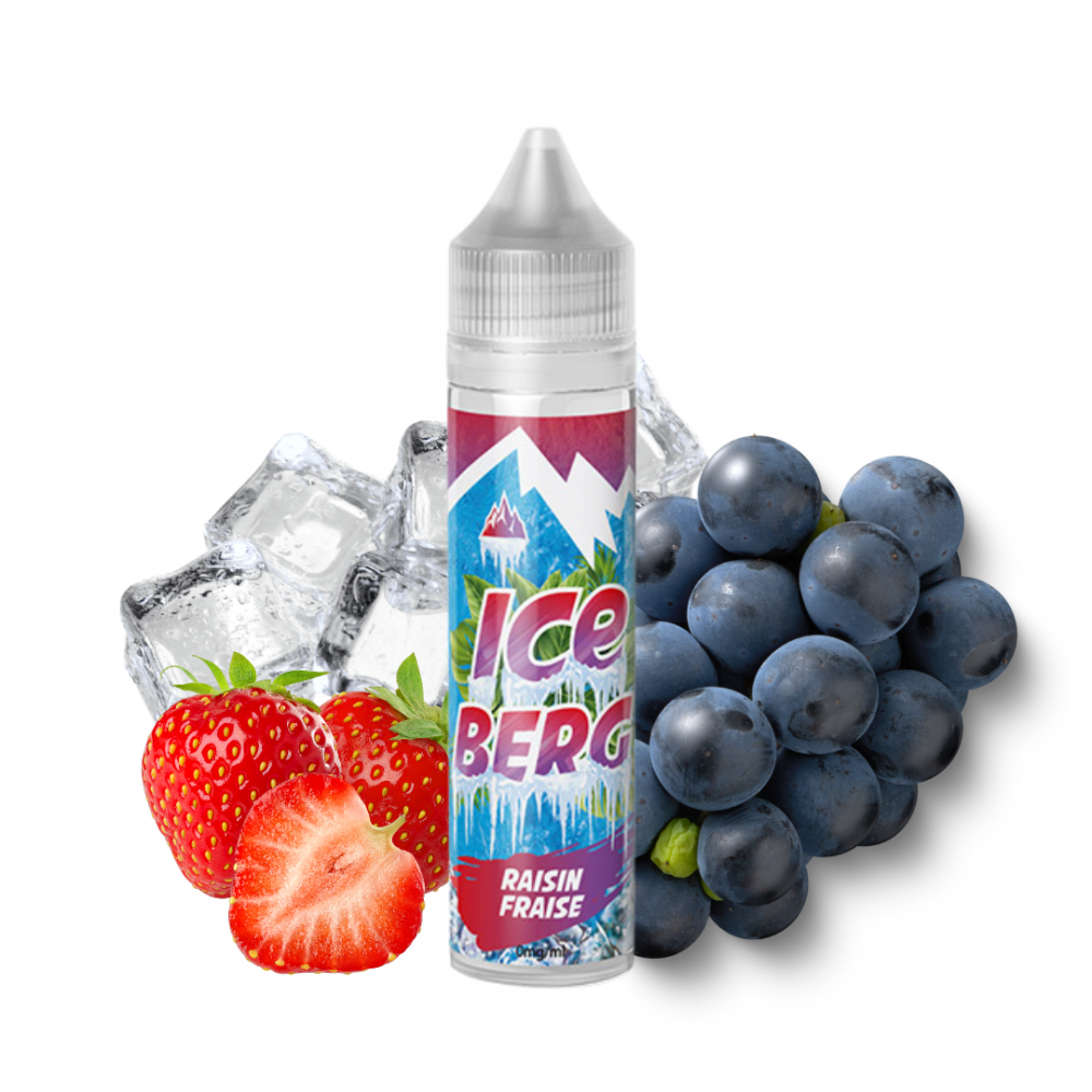 O'Jlab Iceberg Fraise Raisin 50ml