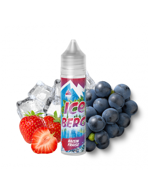 O'Jlab Iceberg Fraise Raisin 50ml