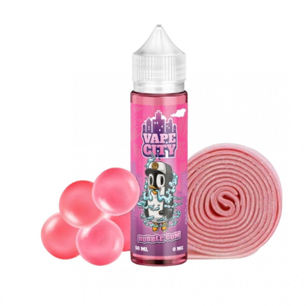 E-Liquide Bubble Gum 50ml - Vape City