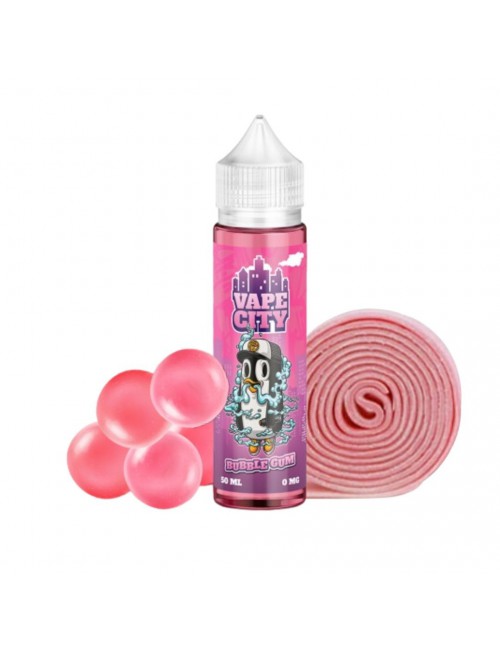 E-Liquide Bubble Gum 50ml - Vape City