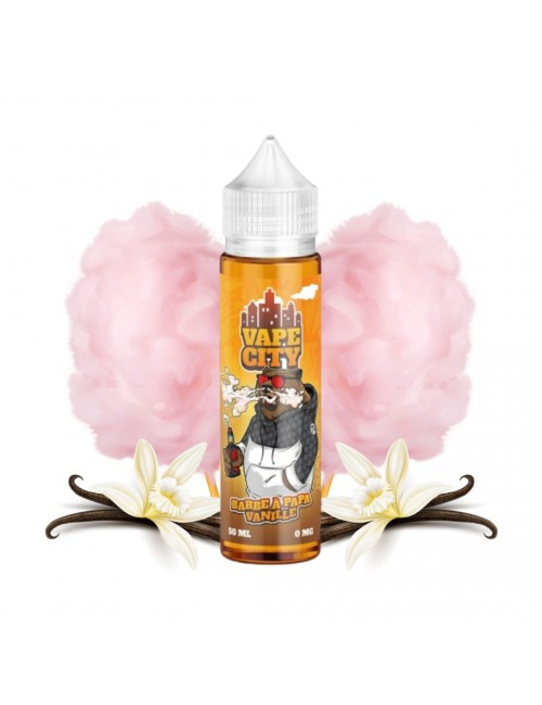 E-Liquide Barbe à Papa Vanille 50ml - Vape City