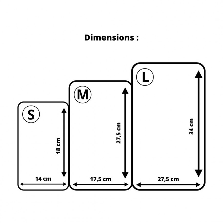 Plateau Plant of Life Noir M