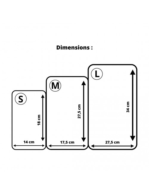 dimensions plateaux