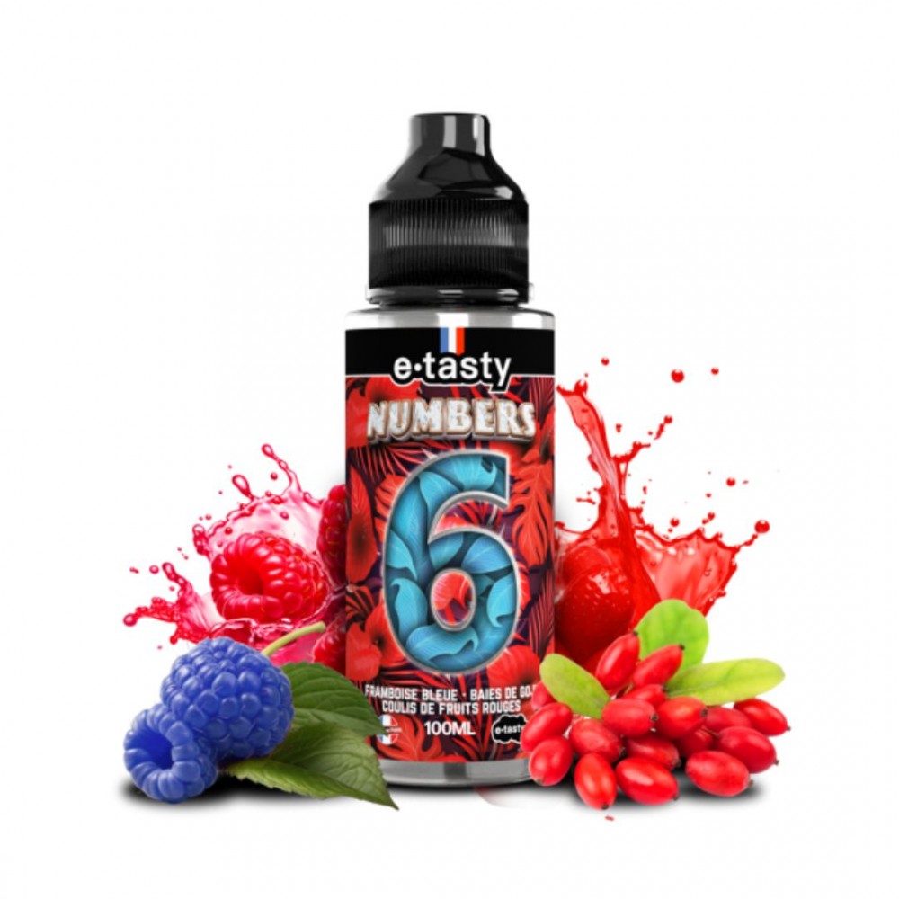 E-liquide Numbers n°6 100ml - E.Tasty