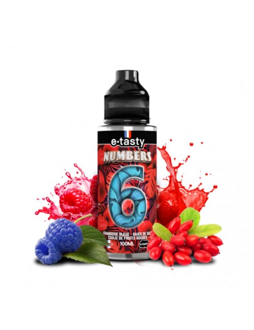 E-liquide Numbers n°6 100ml - E.Tasty