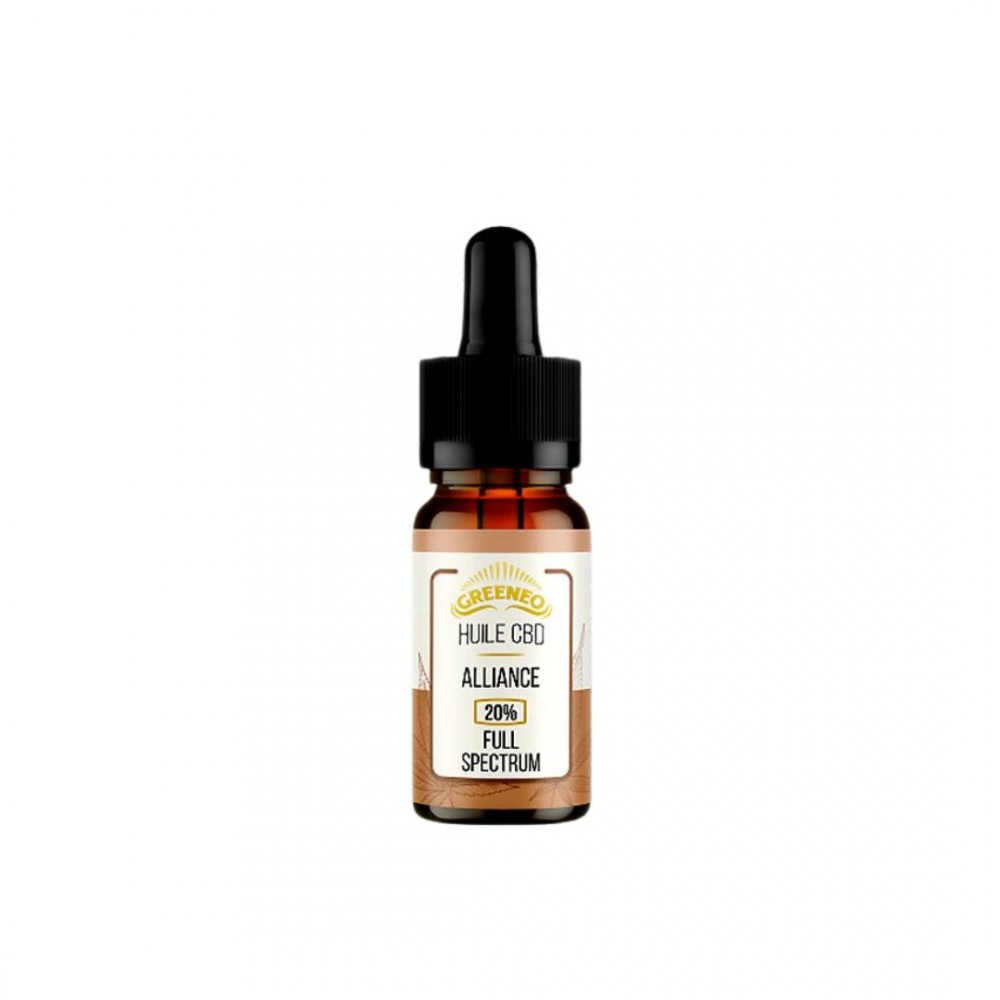 Huile de CBD Alliance 20% 10ml - Greeneo