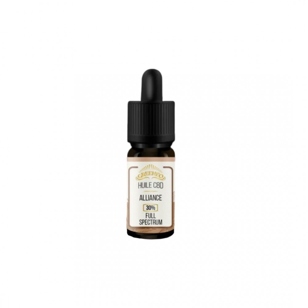 Huile de CBD Alliance 30% 10ml - Greeneo