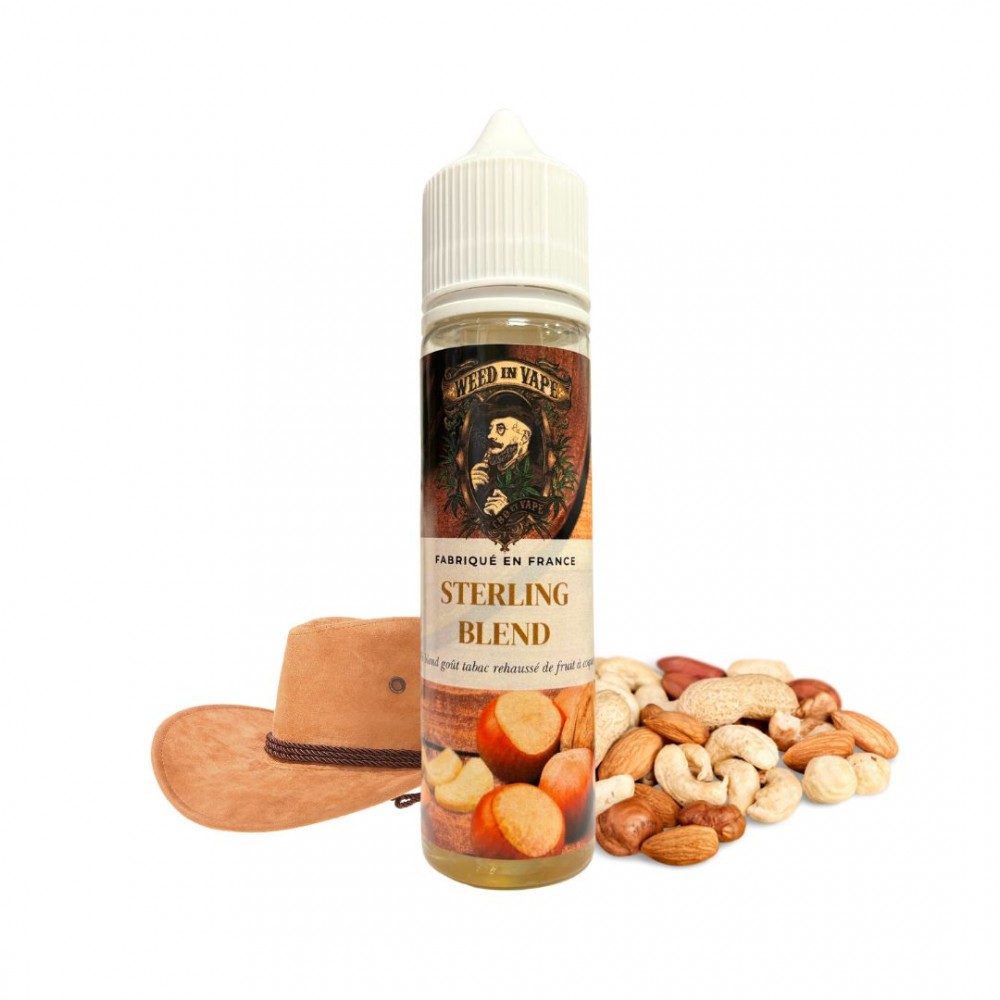 E-Liquide Sterling Blend 50ml - Weed in Vape