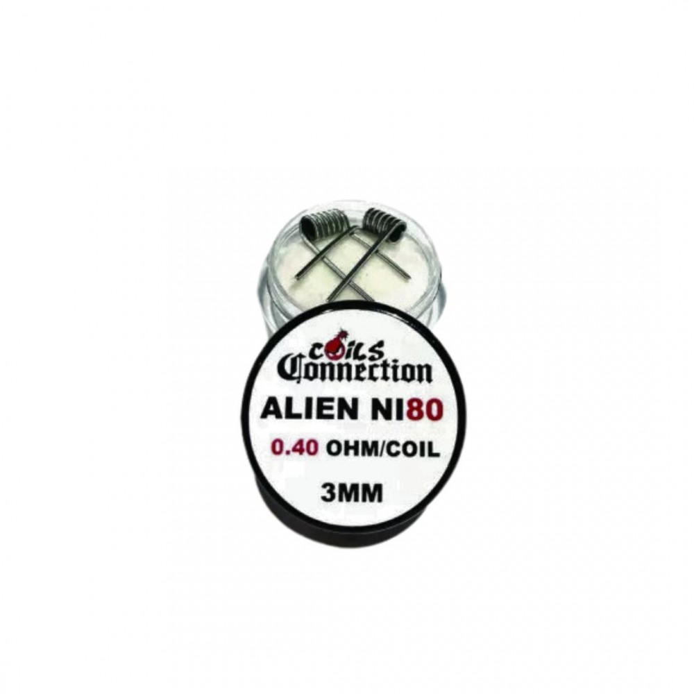 Coils Alien Ni80 0.40 Ohm - Coils Connection