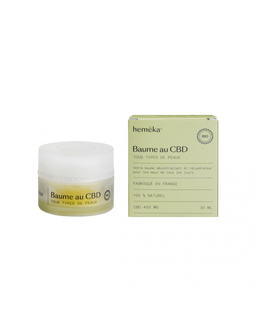 Heméka Baume au CBD Bio 30ml