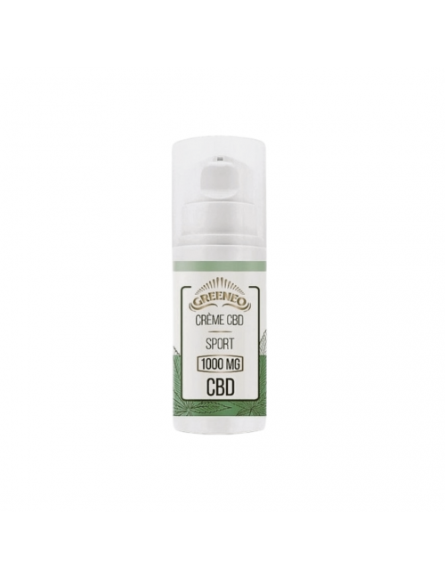 Greeneo Crème Sport au CBD 100ml