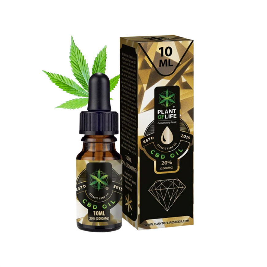 Plant of Life Huile de CBD 20% 10ml