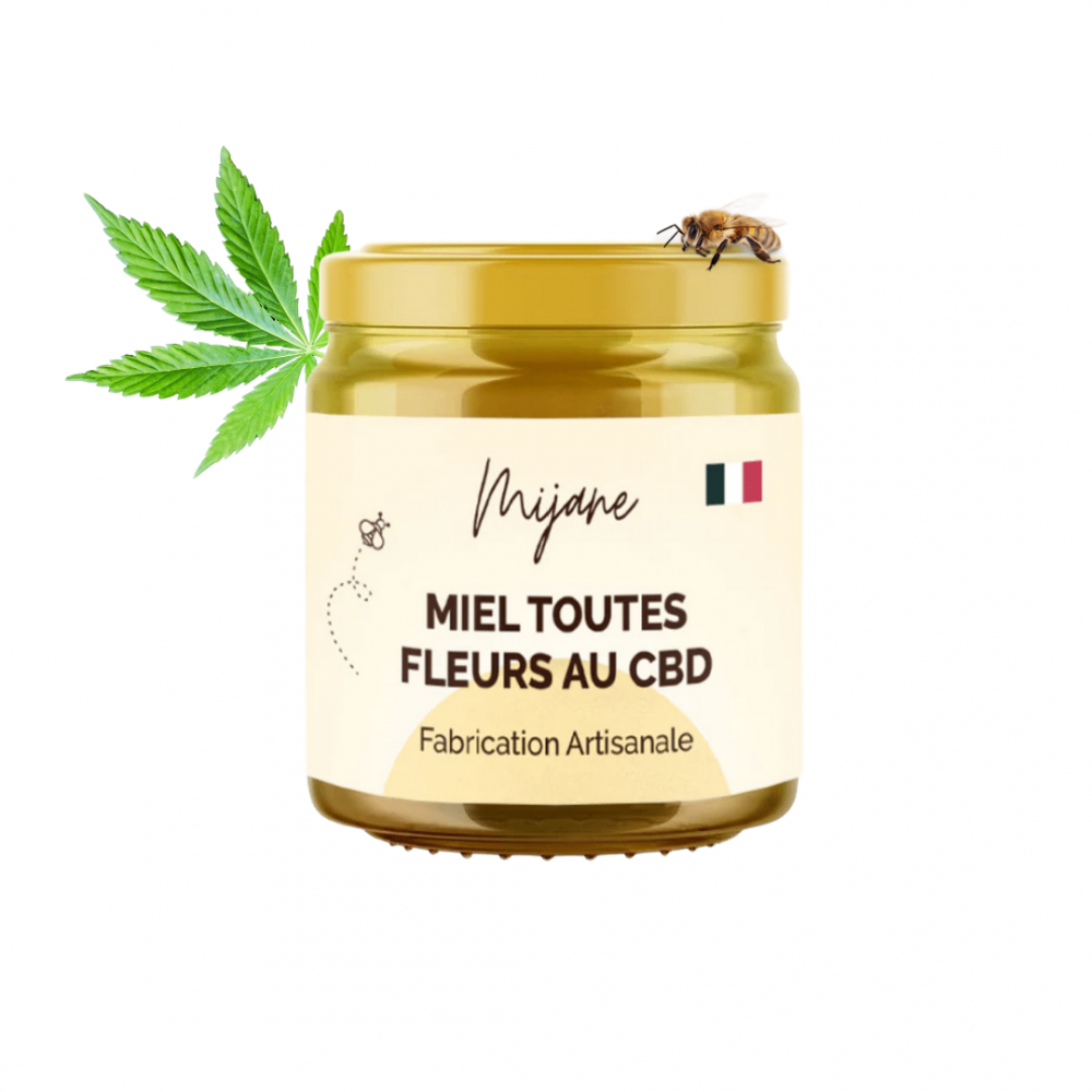 Mijane Miel Toutes Fleurs au CBD 125g