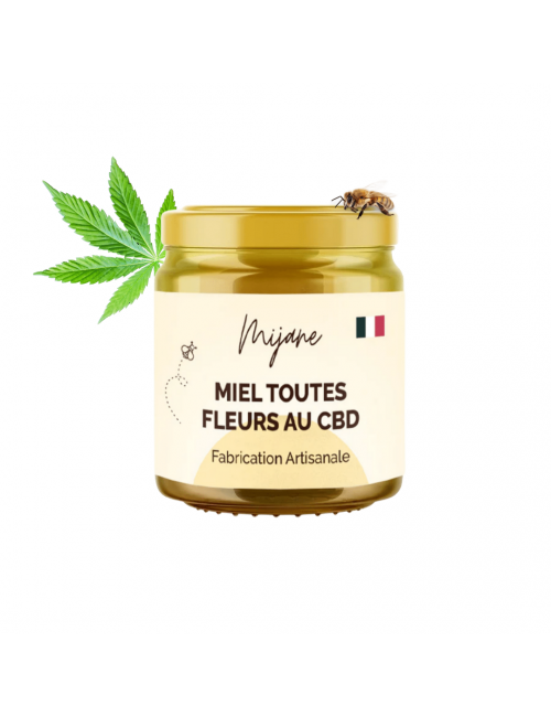 Mijane Miel Toutes Fleurs au CBD 125g